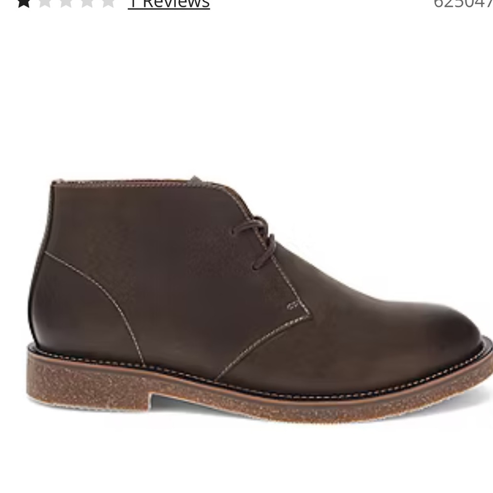 Dockers Nigel Leather Chukka Boots Mens 10 Brown Business Casual Comfort NEW